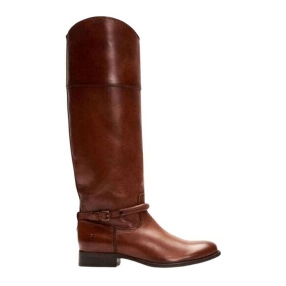 FRYE Melissa Seam Tall Leather Riding Boot Size 6B